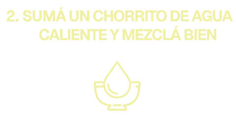 Medición exacta de matcha premium argentino paso 2